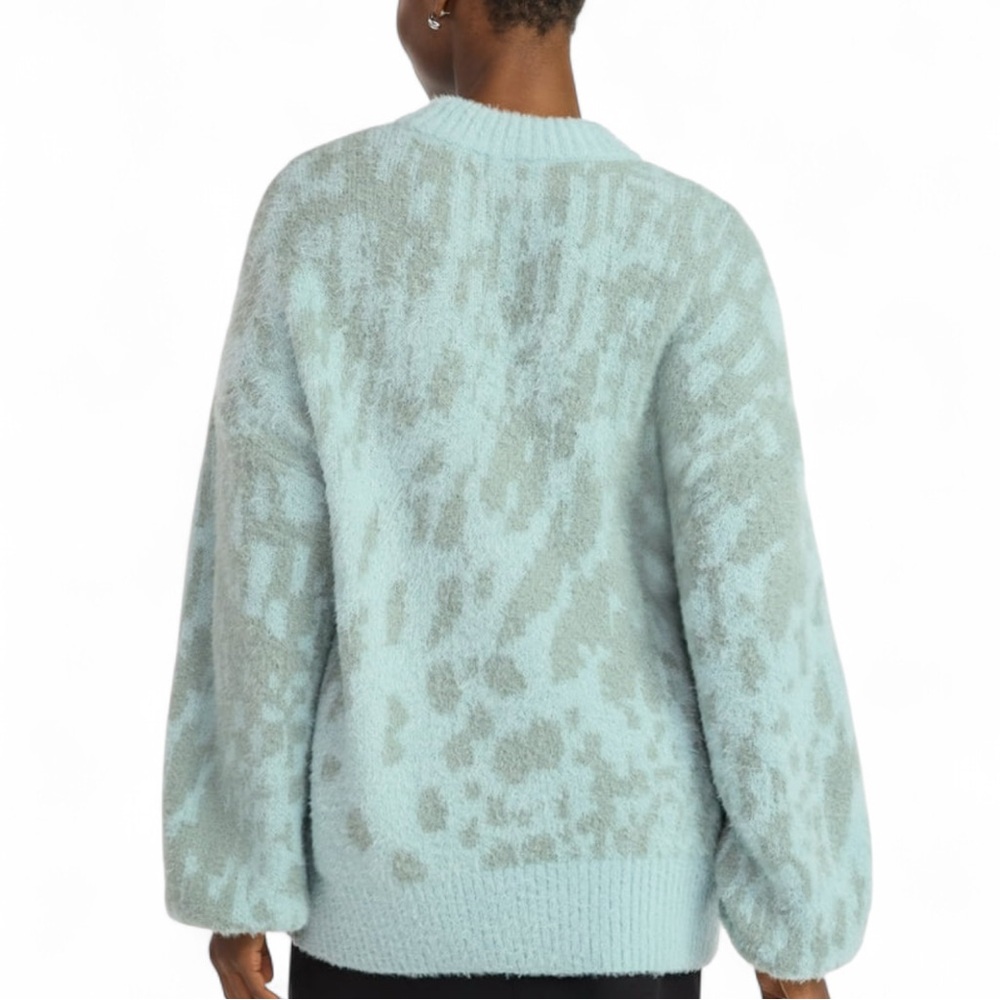 Scoop Galaxy Jacquard Tunic Sweater, Size XL - Picture 9 of 9